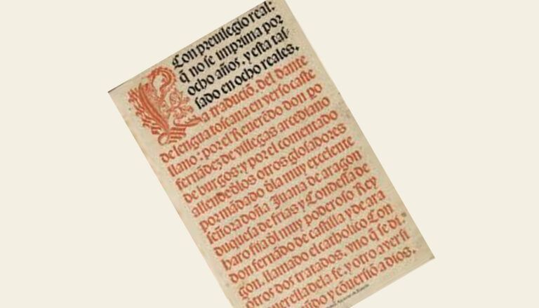 texto en castellano antiguo
