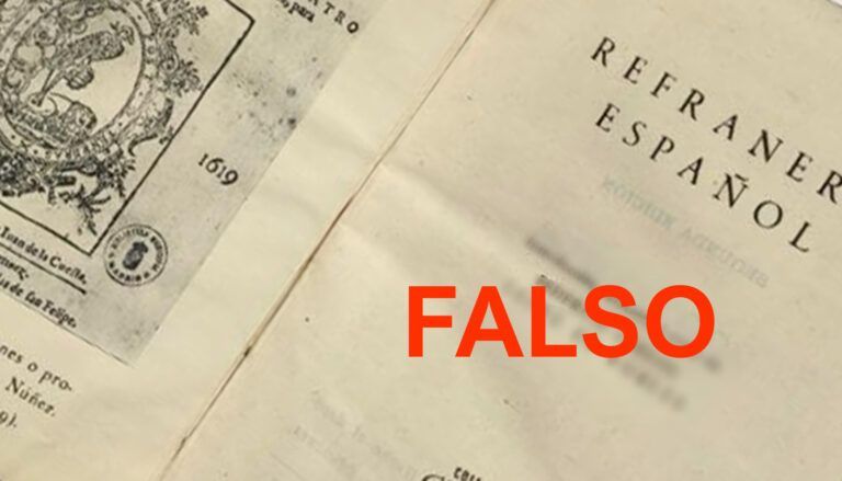 Falsos refranes Un refranero marcado como falso aunque no lo es