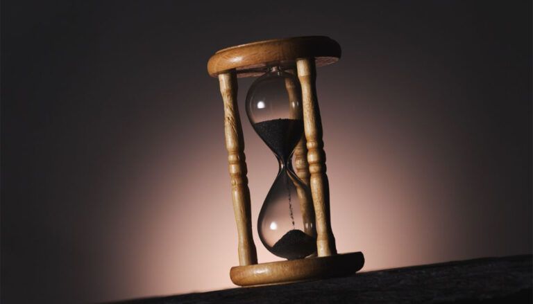 Pasatiempos lingüísticos reloj de arena