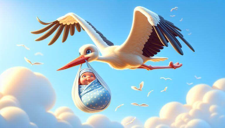 Embarazos, partos y bebés cigüeña con bebé