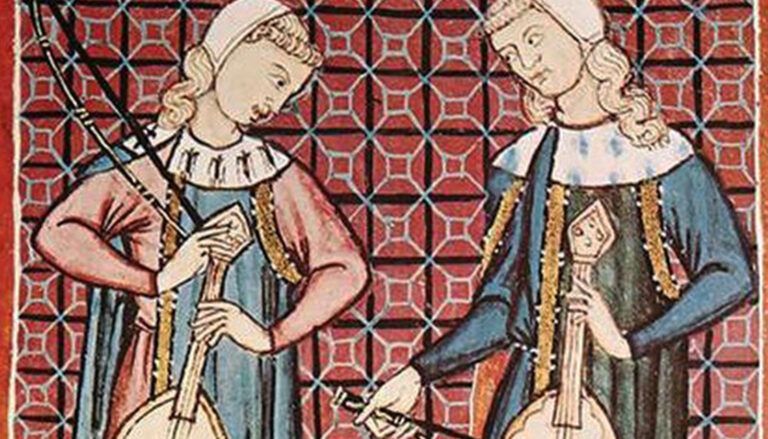 Romance de Rosafrita ilustración medieval