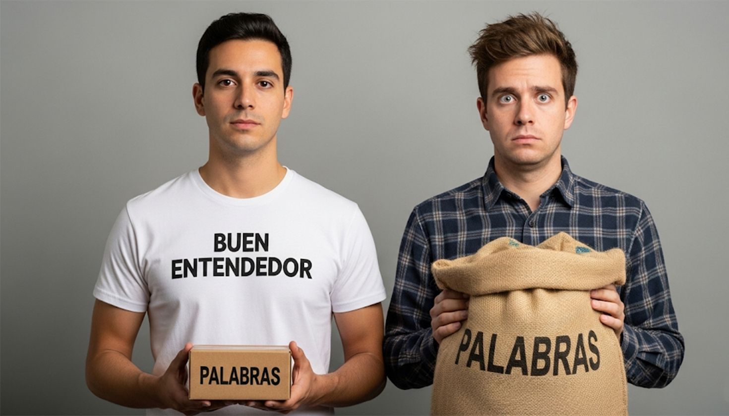 A buen entendedor, pocas palabra bastan