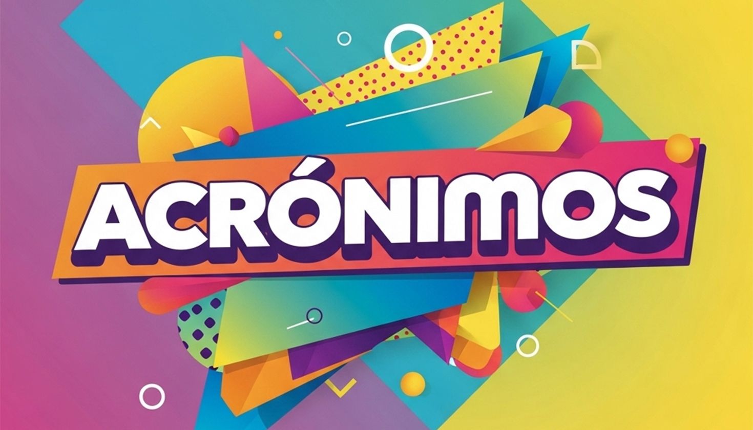 Acrónimos