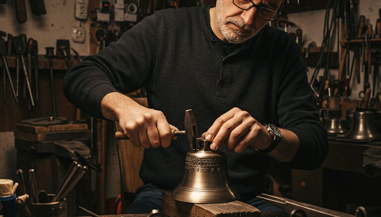 Hacer campana artesano fabricando una campana