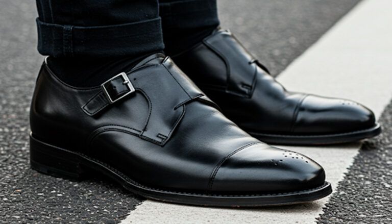 Pasarse de la raya unos zapatos que pisan la raya