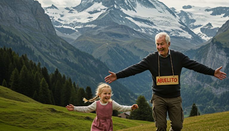 Pentavocálicas Heidi y su abuelito