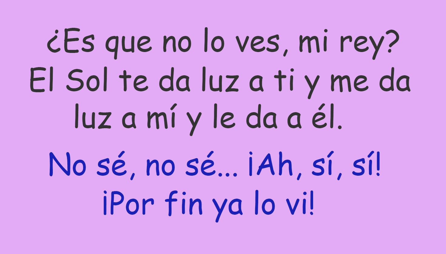 Textos monosilábicos