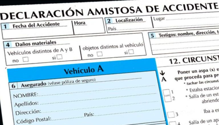 Partes de accidentes accidentados parte de accidentes