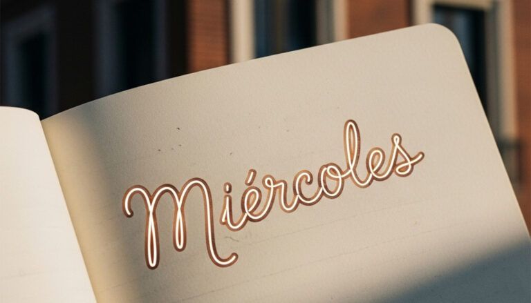 miércoles