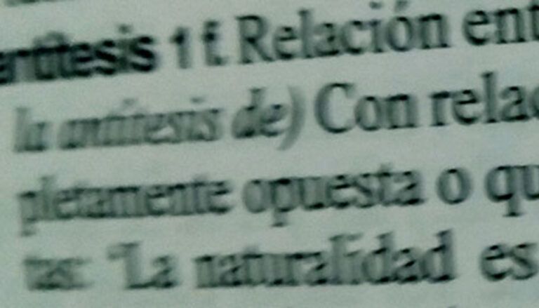Antítesis antítesis
