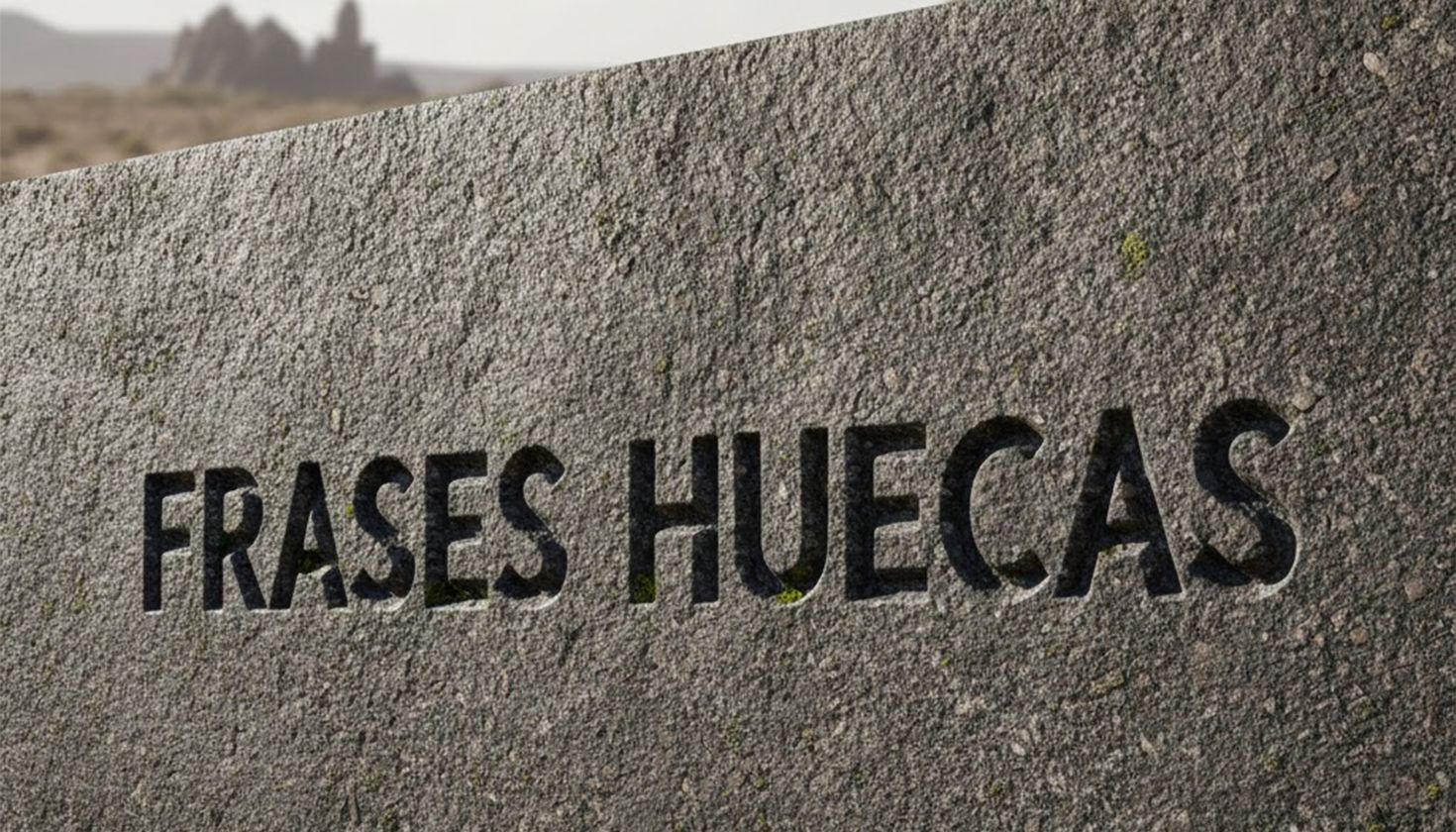 Frases huecas (2)