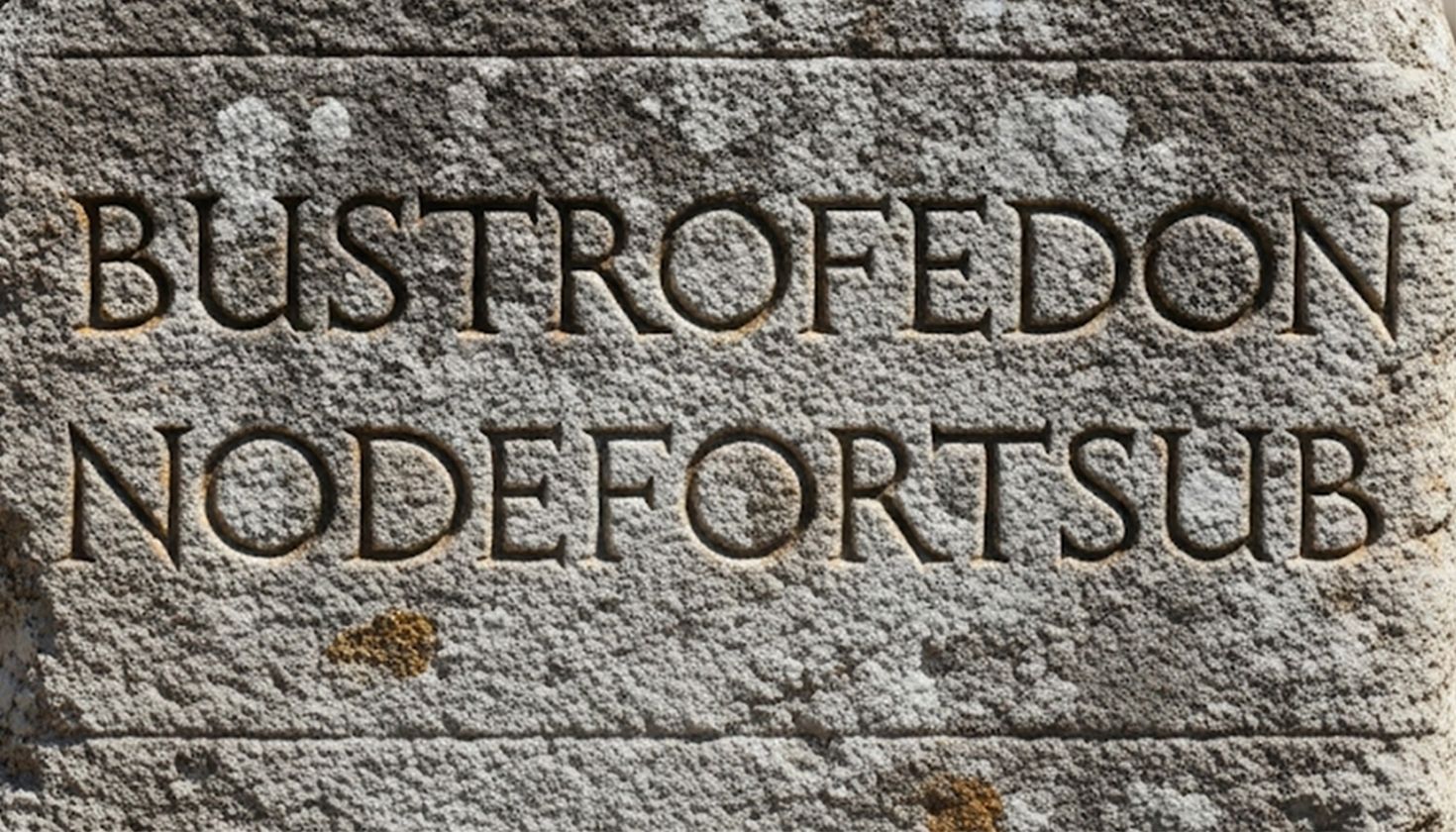 Bustrofedon