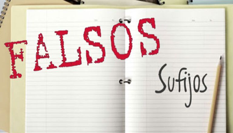 Falsos sufijos falsos sufijos