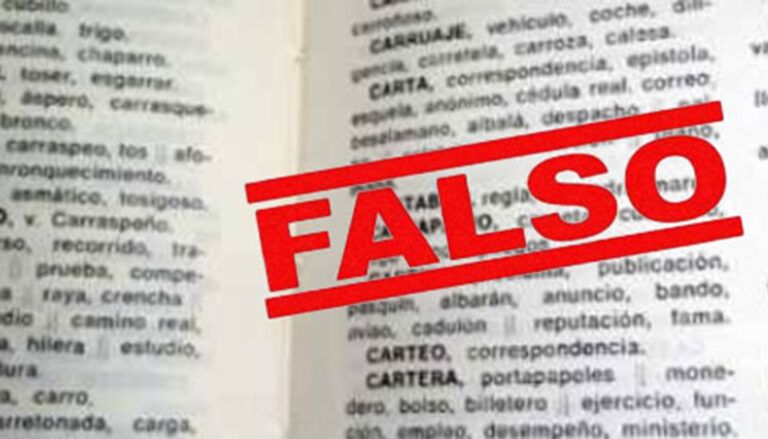 Falsas definiciones (3) falsas definiciones