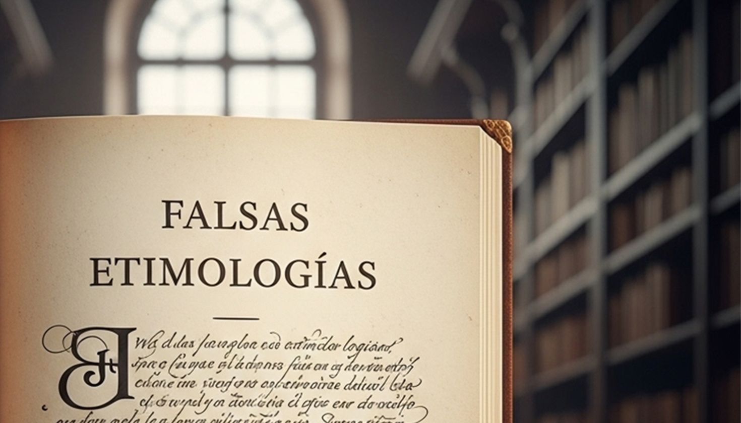 Falsas etimologías (2)